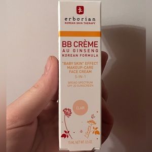 Erborian BB creame. New in box. Amazing creme, 15 ml. Made in Korea.